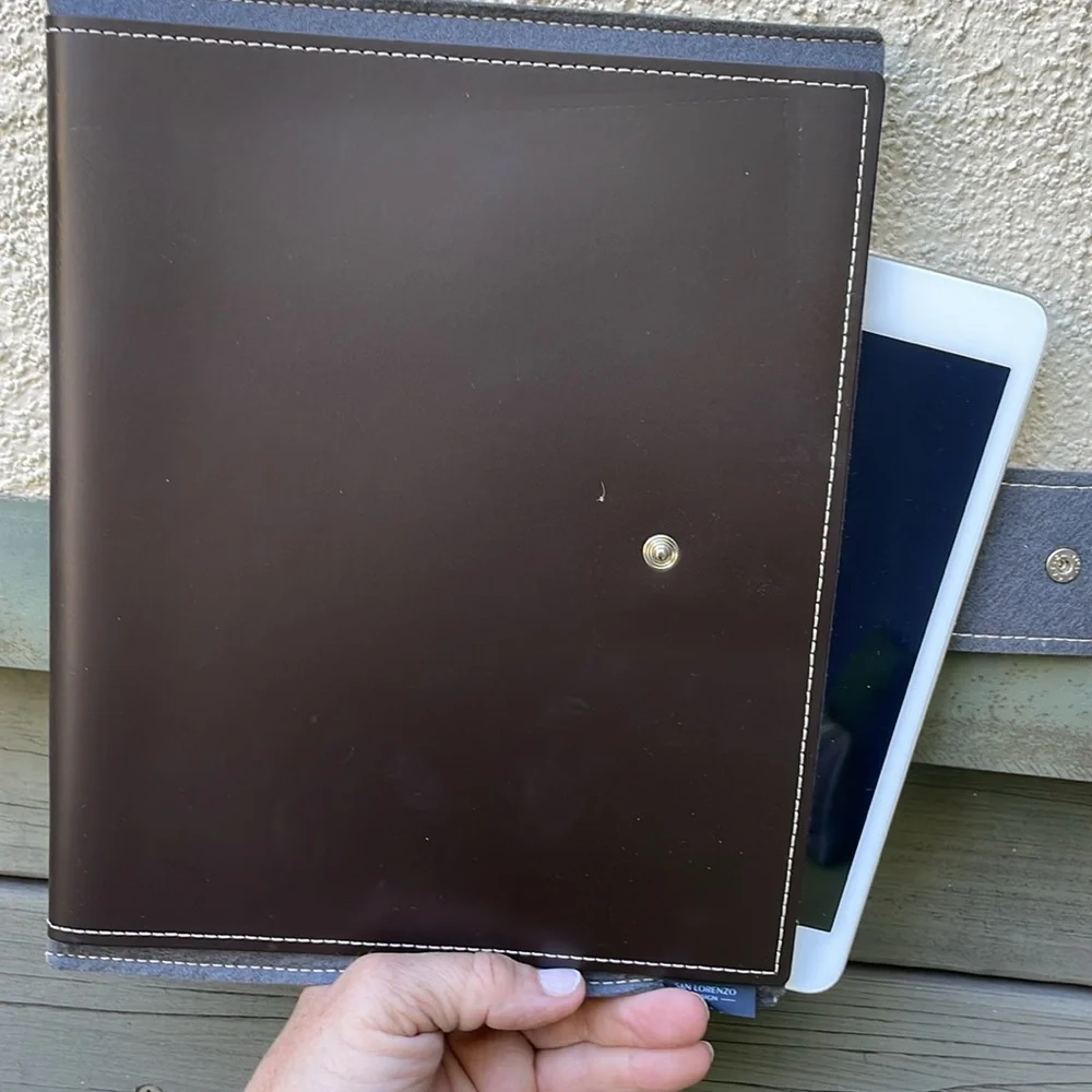 SAN LORENZO REGENERATED LEATHER IPAD / TABLET SLEEVE / CASE
